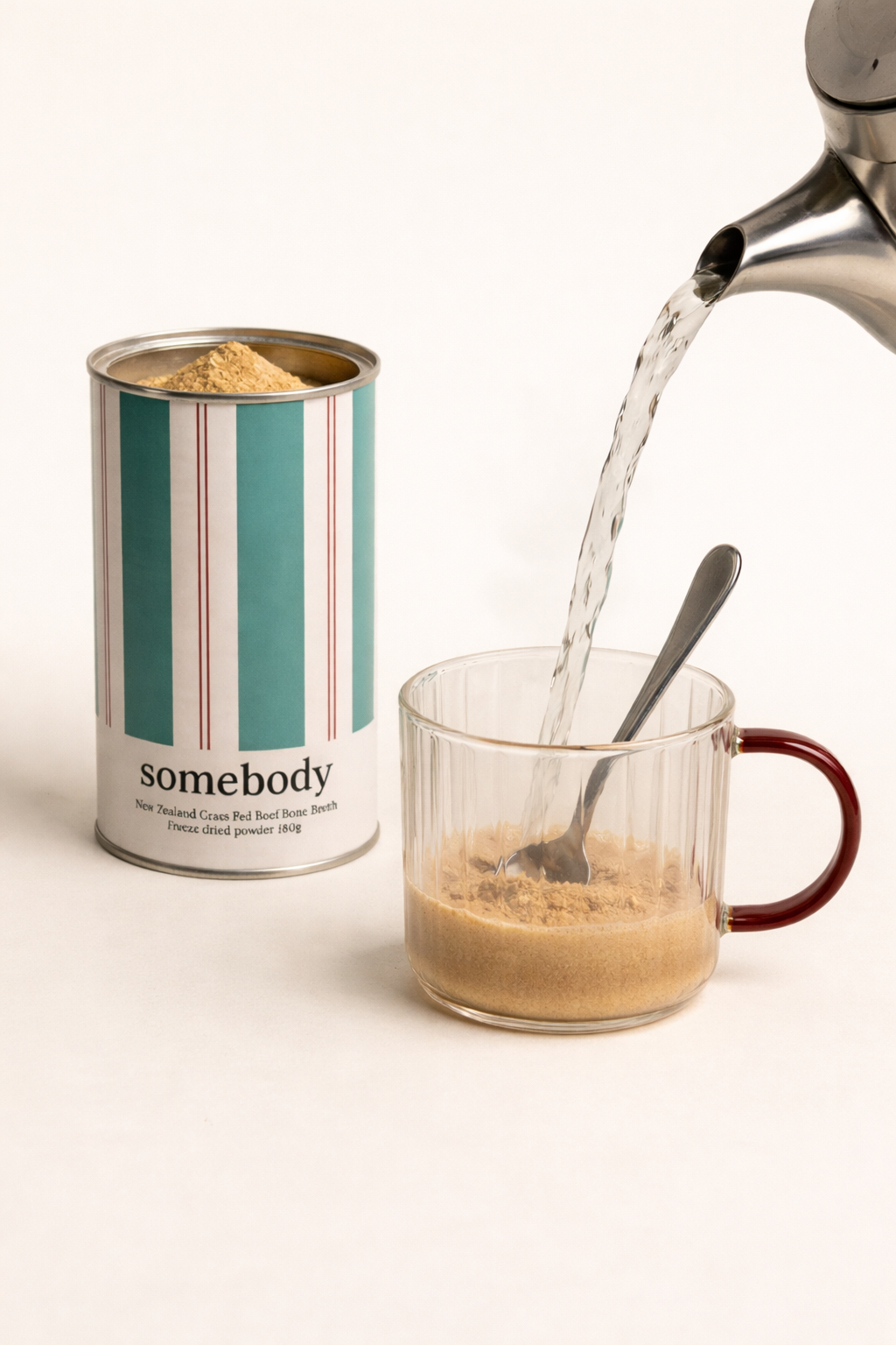 NZ Grass Fed Beef Bone Broth Freeze Dried Powder